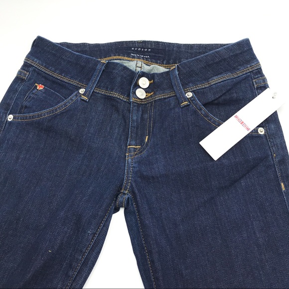 Hudson Dark Wash Boot Cut Jeans NWT - Picture 4 of 7